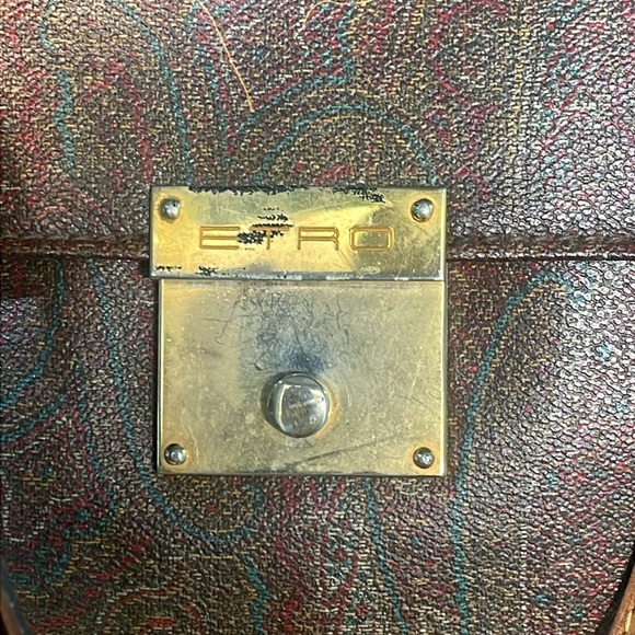 Etro Milano Briefcase W Shoulder strap - Picture 3 of 9